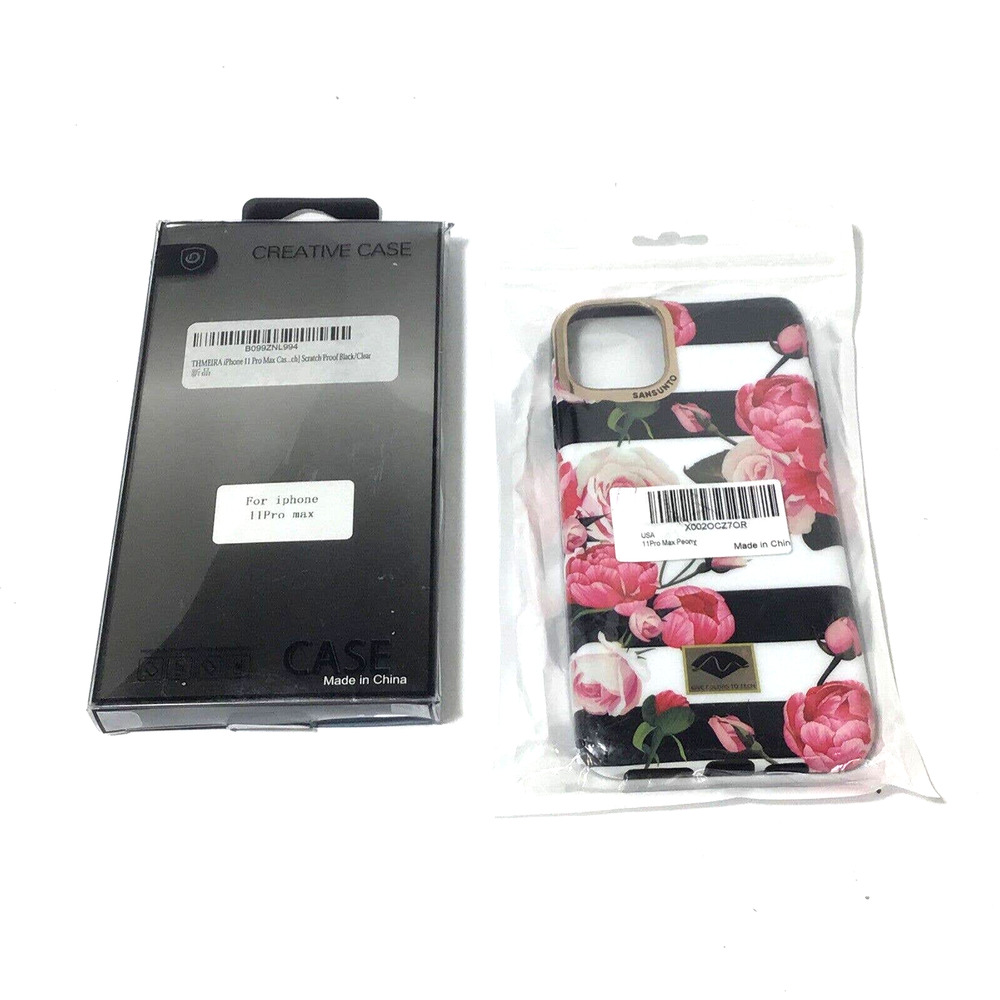 11Pro Max Peony Case And THMIIRA iphone 11 Pro Max Case/Cellphone Case